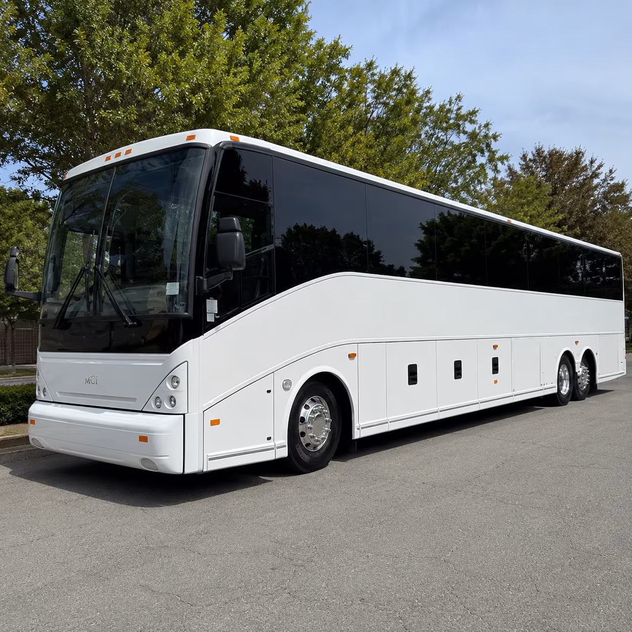bus rental options for roseville trips