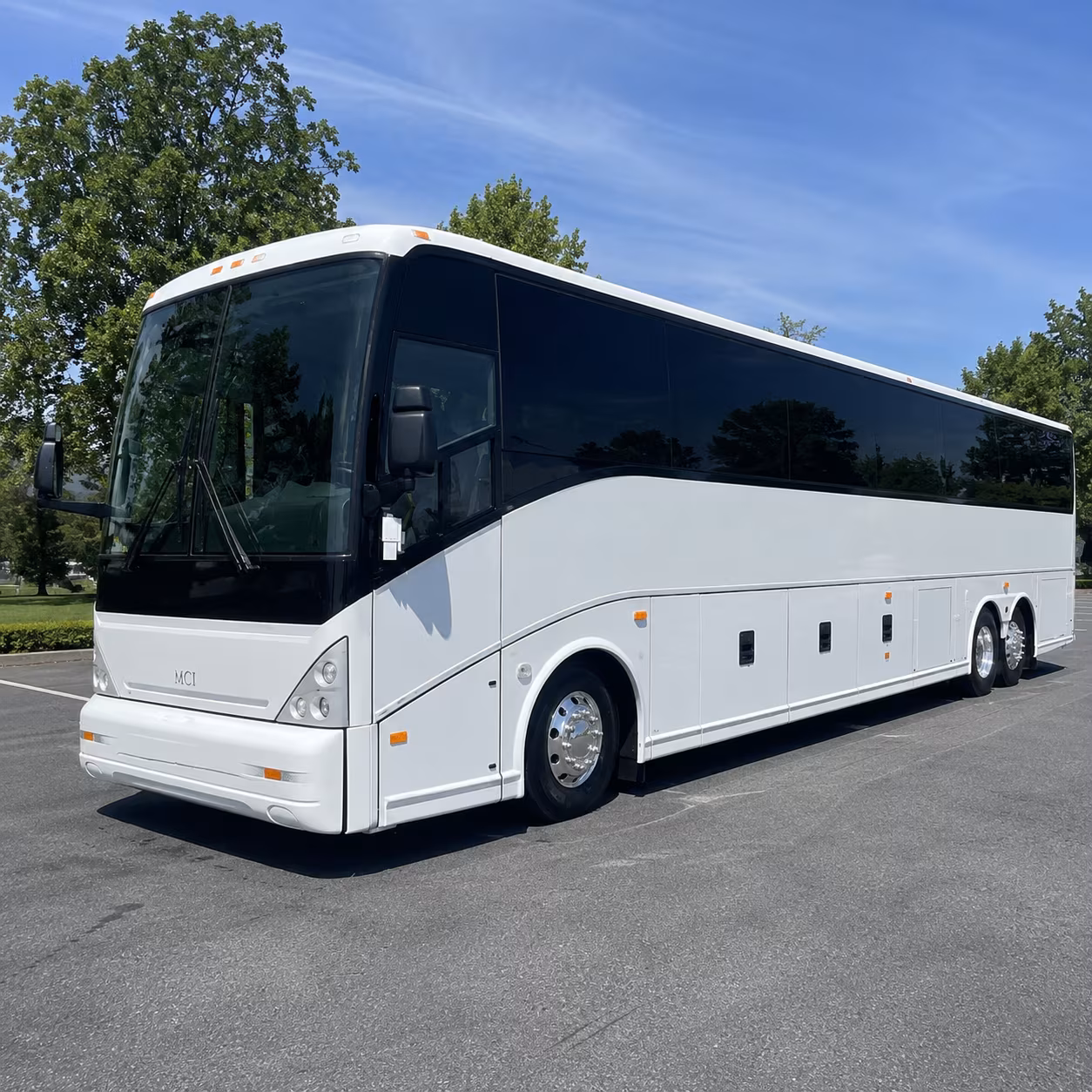 roseville bus rental service area