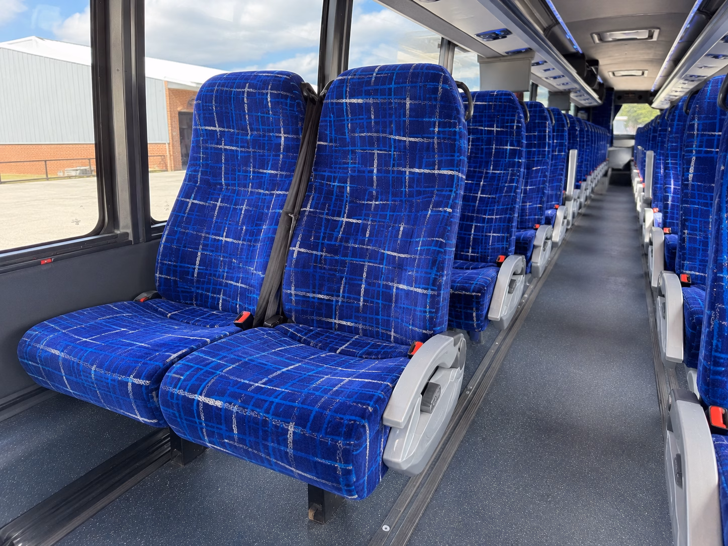 roseville charter bus rental inside
