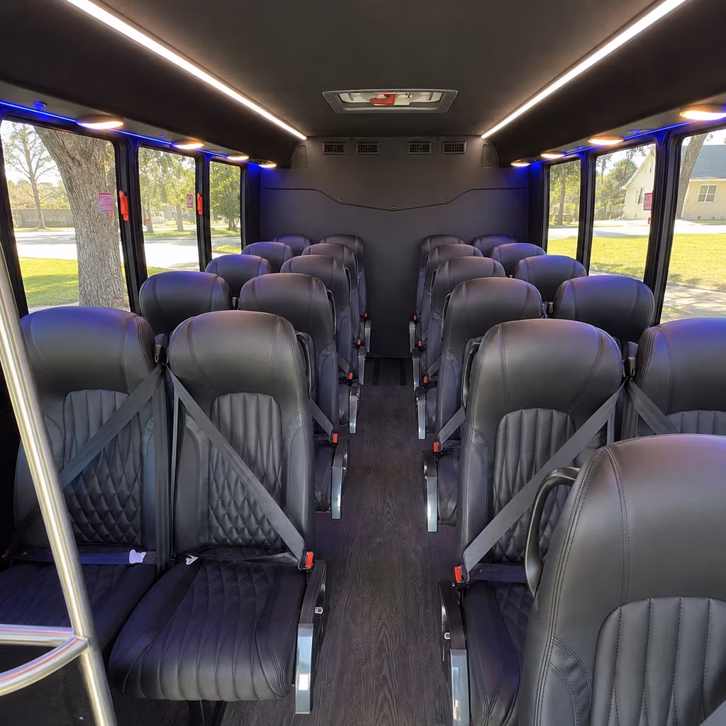 roseville prom transportation onboard seating
