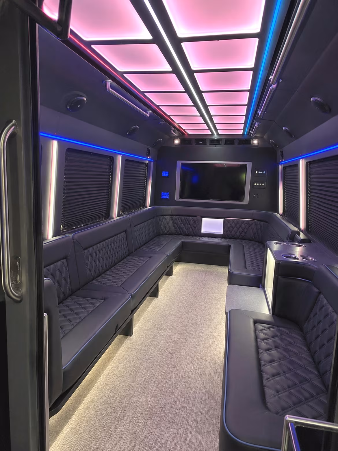 roseville quinceanera sweet 16 party bus rental