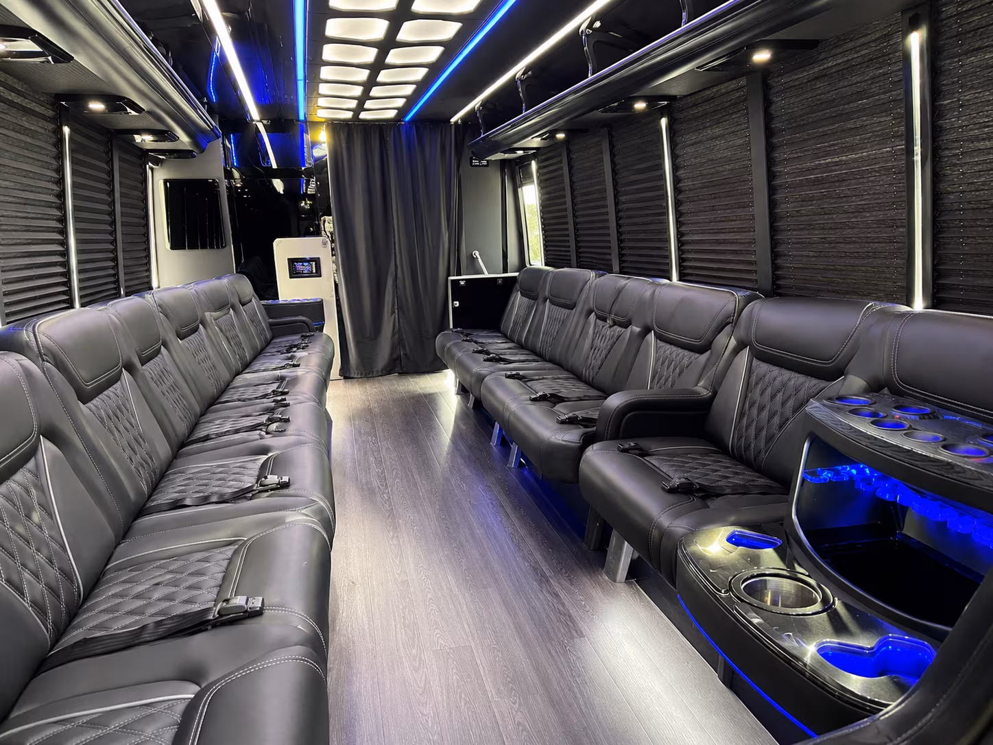 roseville wedding party bus rental